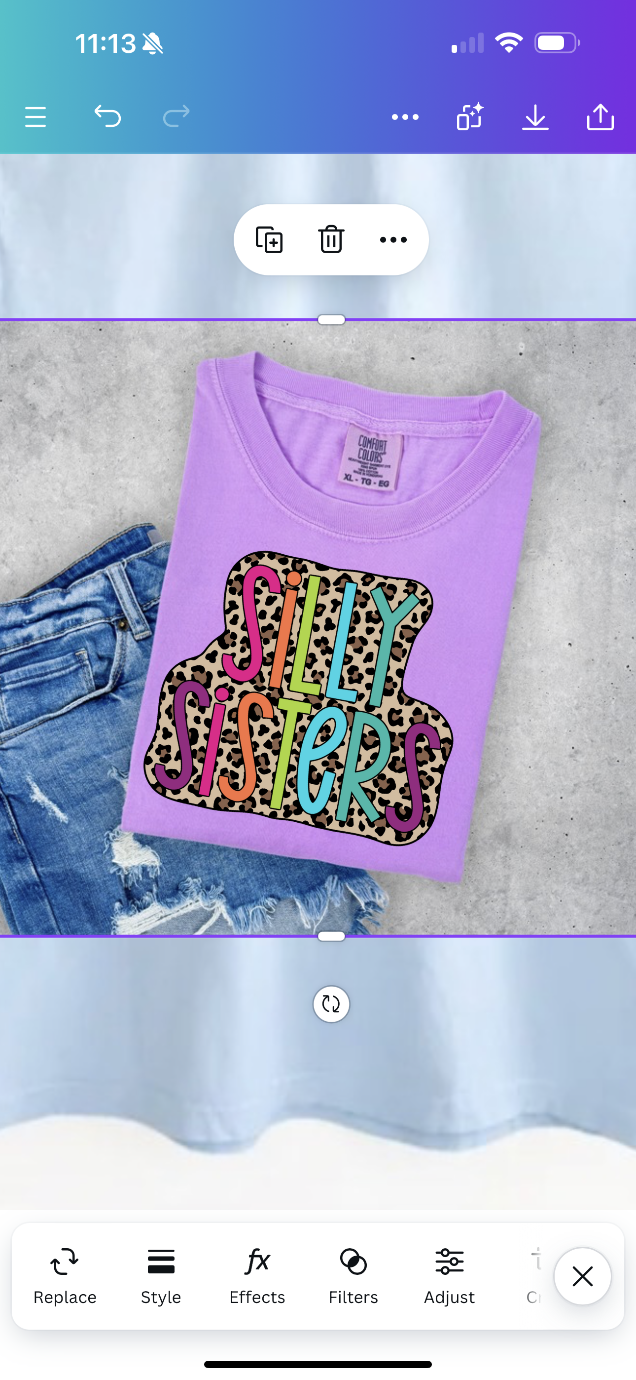 Colorful letter leopard popup