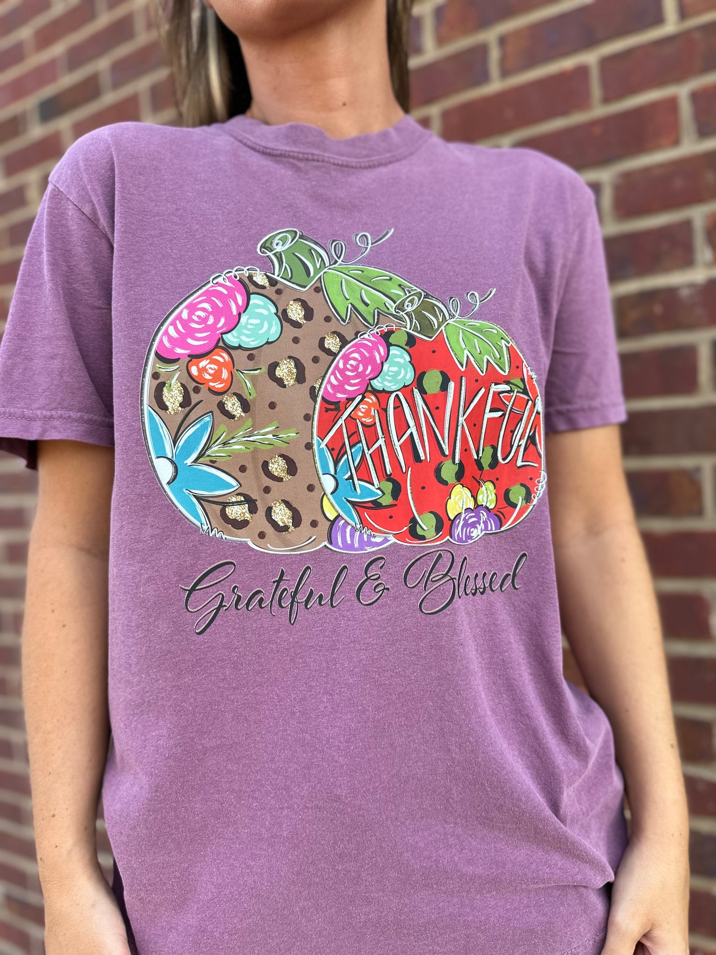 Grateful & Blessed Tee