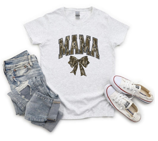 Mama camo tshirt