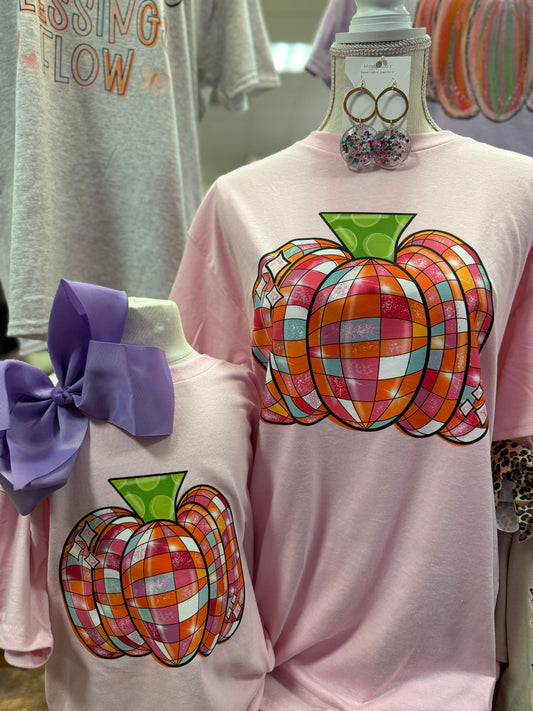 Disco pumpkin tshirt