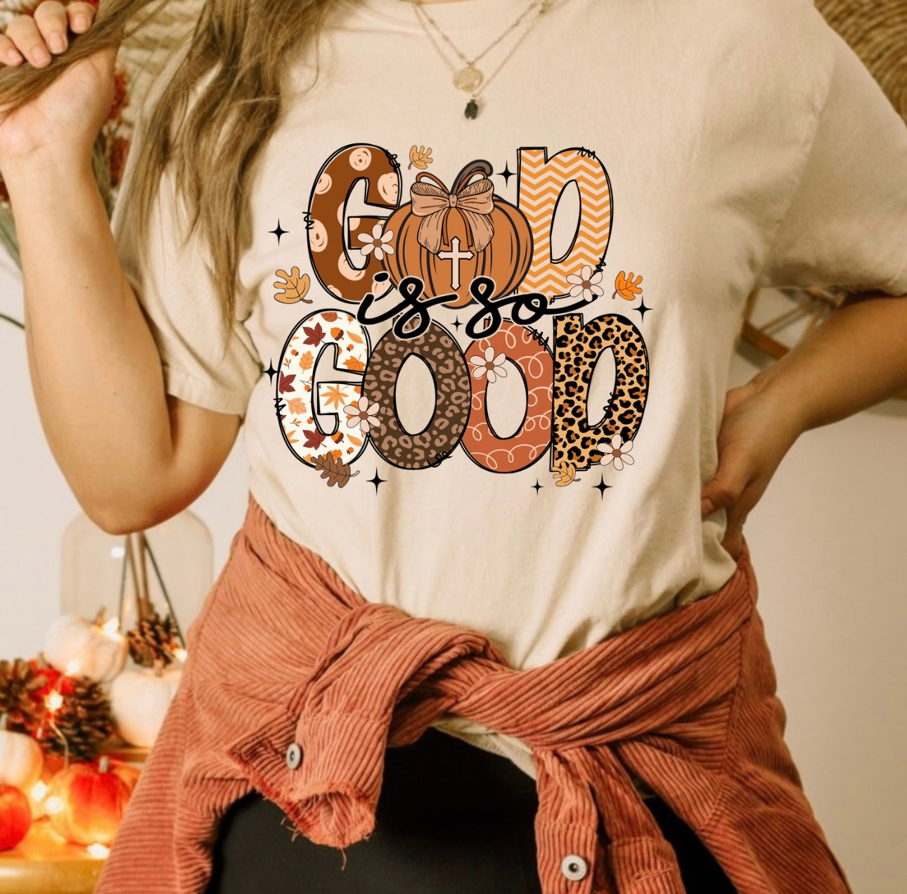 His is good pumpkin tshirt