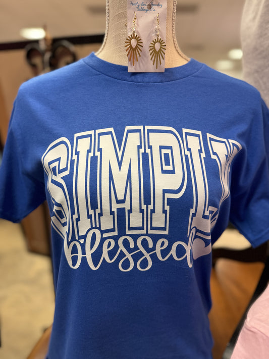 Simply Blessed tshirt