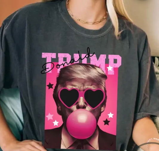 Trump on pepper comfort color tshirt