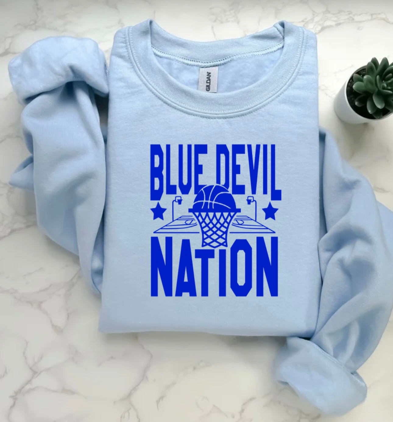 Blue devil Nation sweatshirt