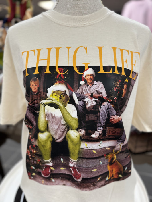 Christmas Movie Thug Life Tshirt