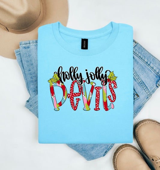 Holly jolly devils sweatshirt