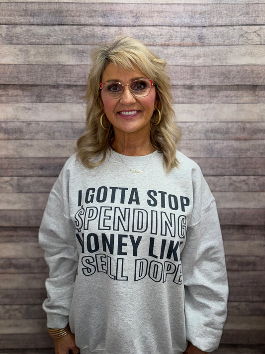 Spending Money Gildan Sweatshirt